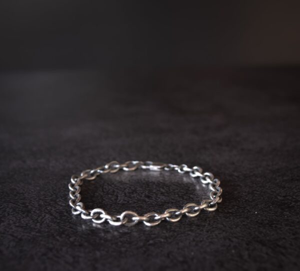 Pulsera "Odiseo Destroyed" Plata 925 envejecida - Imagen 2