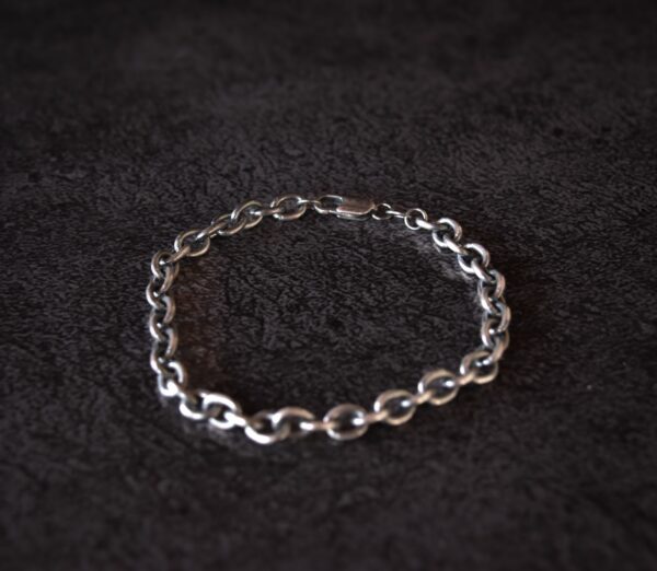 Pulsera "Odiseo Destroyed" Plata 925 envejecida