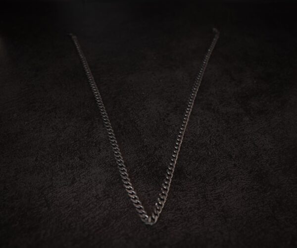 Cadena "Meges Destroyed" Plata 925 envejecida - Imagen 2