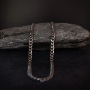 Cadena "Meges Destroyed" Plata 925 envejecida