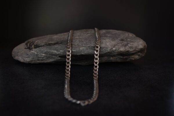 Cadena "Meges Destroyed" Plata 925 envejecida